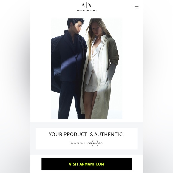 Armani Exchange Black Sweatpants - Picture 7 of 7